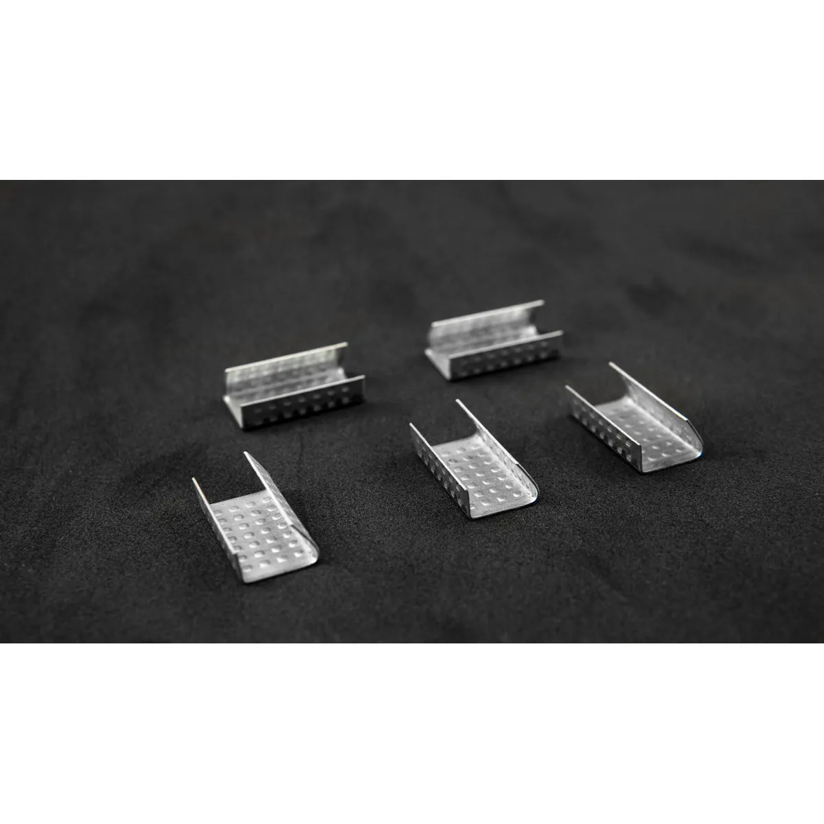 Сталеві скоби для ПП пакувальної стрічки (BUCKLES-12PP), 12 мм