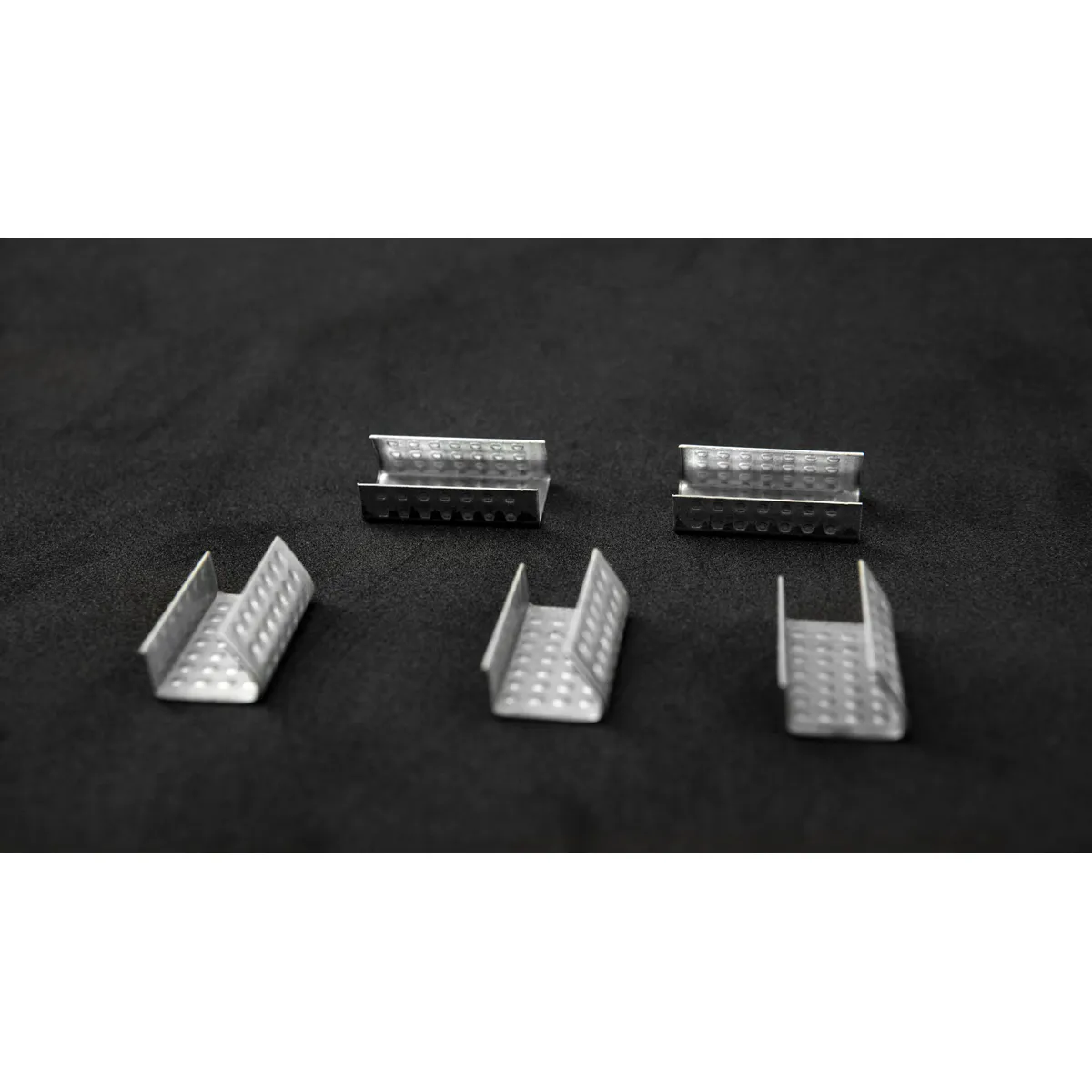 Скоби BUCKLES-12PP для пластикової ПП стрічки шириною 12 мм
