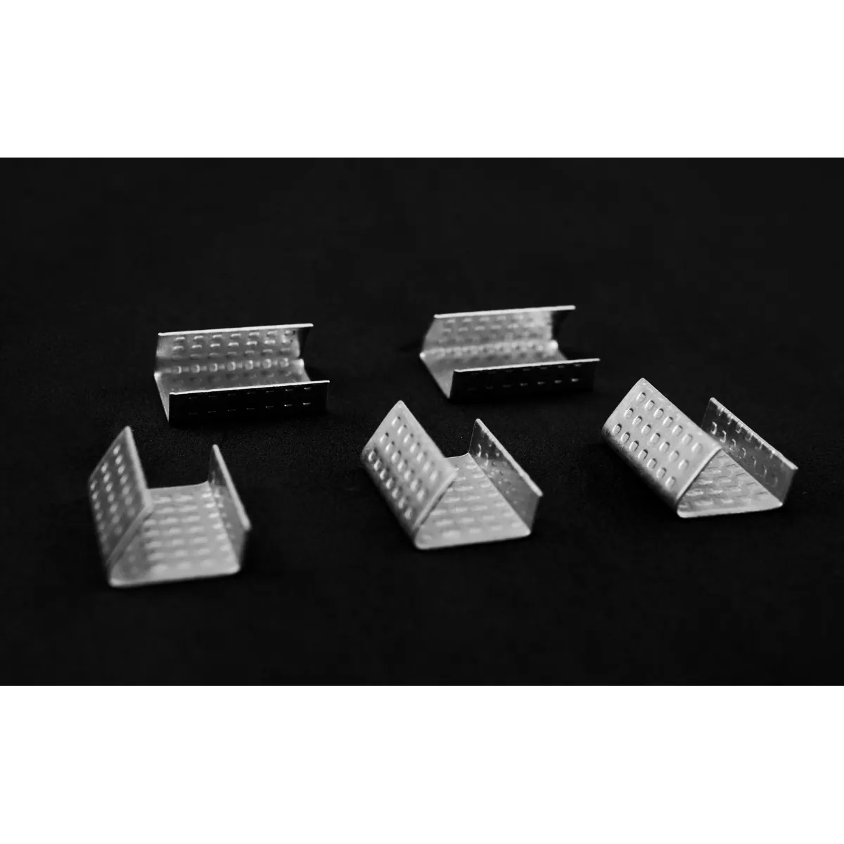 Сталеві скоби для ПП пакувальної стрічки (BUCKLES-16PP), 16 мм